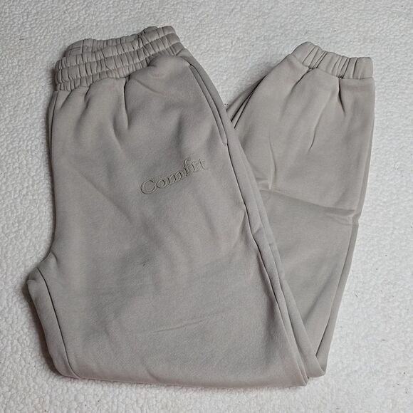 956 NWT Comfrt Minimalist Sweatpants Colors: Cement Sz Med - Picture 2 of 6